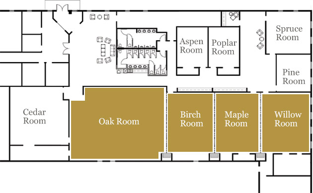 combined room map