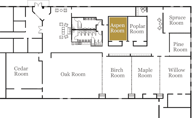 aspen room map